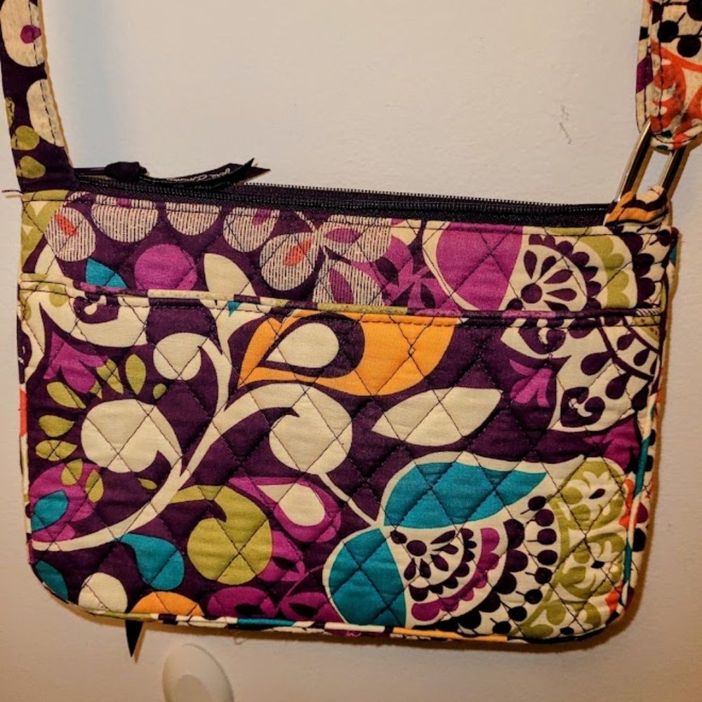 Vera Little Hipster Plum Crazy  Crossbody